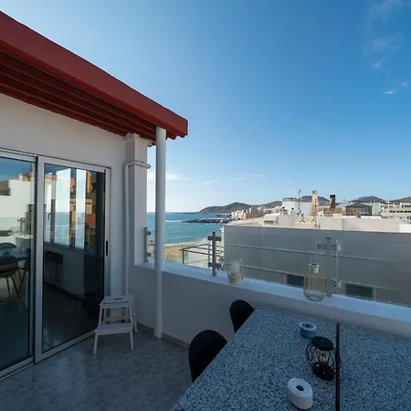Apartamento Canteras Ocean Terrace - Atico Con Terraza Y Vistas A Canteras *